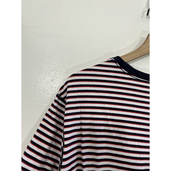 Lululemon Classic Striped T-Shirt L Normcore Basic Casual Street Skate 90s Dad - Picture 10 of 14